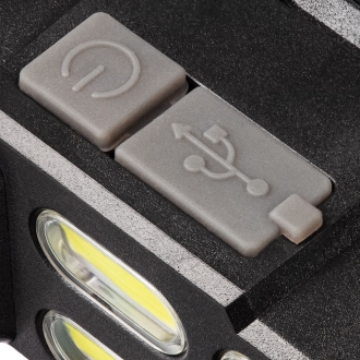 Изображение №6 | Налобный фонарик аккумуляторный Alnes, черный