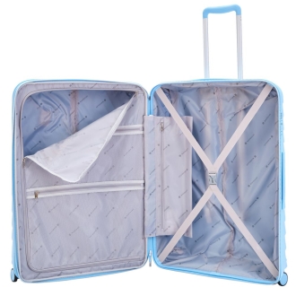 Изображение №7 | Чемодан Victoria L, голубой