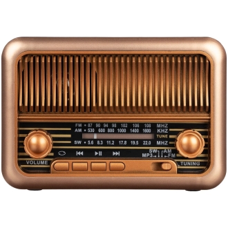 Изображение №2 | Bluetooth-колонка с радио Beatnik, коричневая