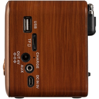 Изображение №5 | Bluetooth-колонка с радио Beatnik, коричневая