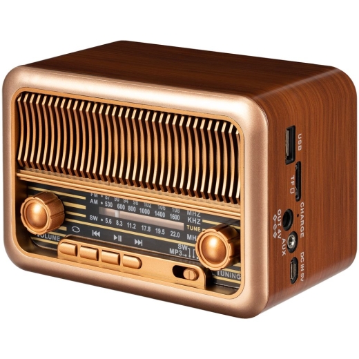 Изображение №3 | Bluetooth-колонка с радио Beatnik, коричневая