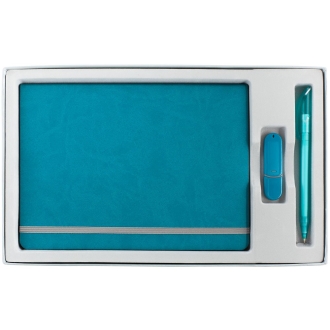 Изображение №3 | Коробка In Form с ложементом под ежедневник, флешку, ручку, ver. 2, серая