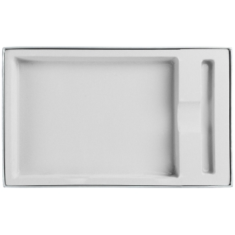 Изображение №2 | Коробка Horizon с ложементом под ежедневник и ручку, серая