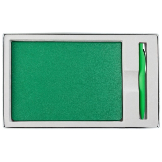 Изображение №3 | Коробка Horizon с ложементом под ежедневник и ручку, серая