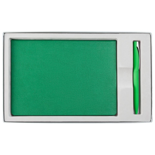 Изображение №3 | Коробка Horizon с ложементом под ежедневник и ручку, серая