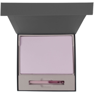 Изображение №3 | Коробка Memoria с ложементом под ежедневник и ручку, ver. 2, серая