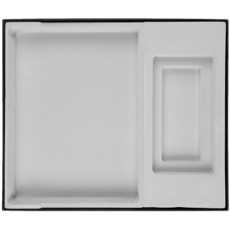 Изображение №2 | Коробка Overlap с ложементом под ежедневник и аккумулятор, ver.2, черная