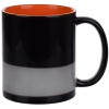 Изображение №5 | Кружка-хамелеон On Display, глянцевая, черная с оранжевым
