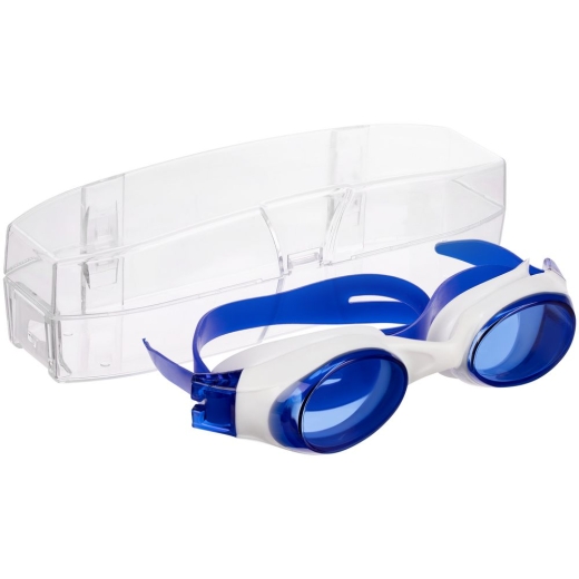 Изображение №6 | Очки для плавания Swimatic, синие с белым