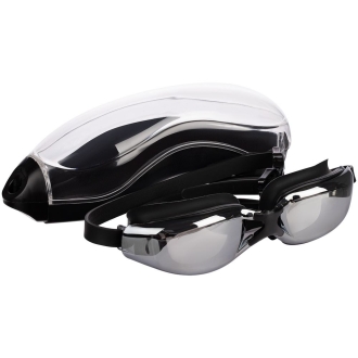 Изображение №7 | Очки для плавания зеркальные Underwater, черные