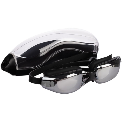 Изображение №7 | Очки для плавания зеркальные Underwater, черные