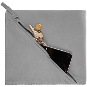 Изображение №1 | Полотенце спортивное Hard Work, серое