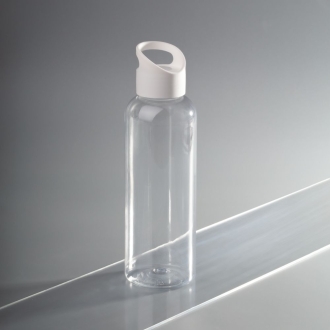 Изображение №5 | Бутылка для воды Plaske, прозрачная с белой крышкой