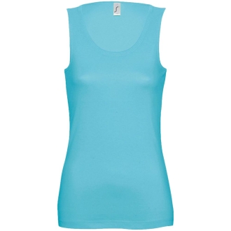 Изображение | Майка женская Jane 150, бирюзовая, размер L