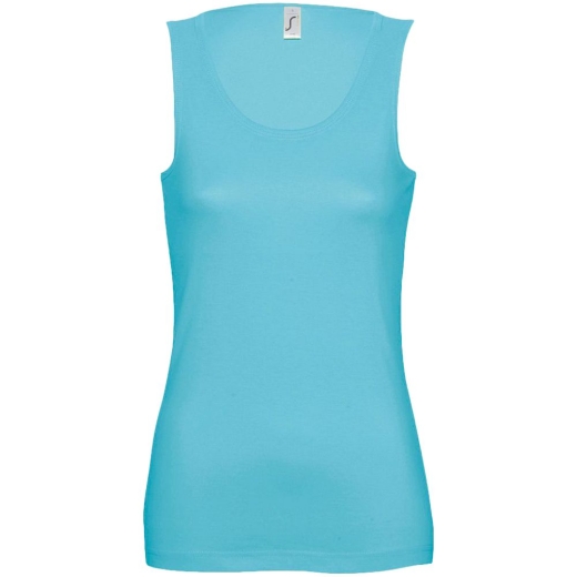 Изображение №1 | Майка женская Jane 150, бирюзовая, размер L