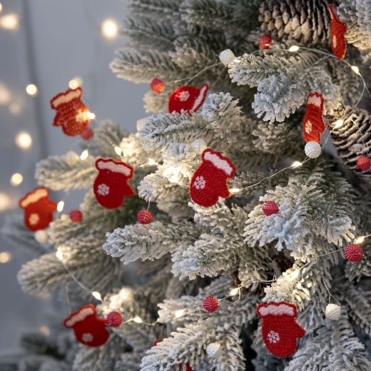Изображение №2 | Гирлянда Merry Mittens, красная