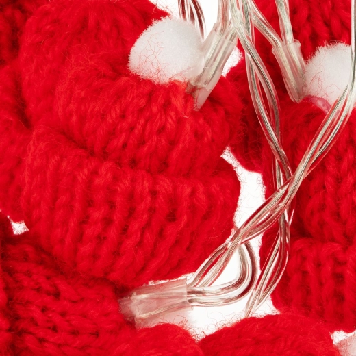 Изображение №1 | Гирлянда Cosy Poms, красная