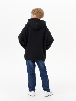 Изображение №8 | Худи детское оверсайз Houdini, черное, 6 лет