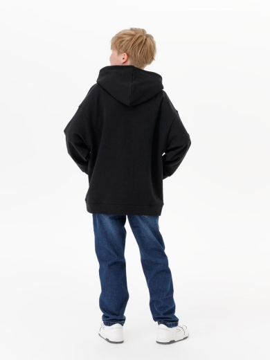 Изображение №8 | Худи детское оверсайз Houdini, черное, 6 лет
