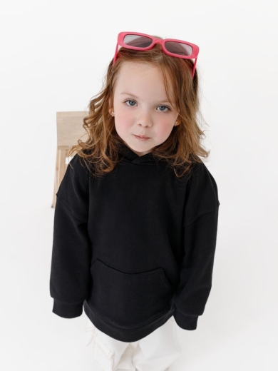 Изображение №10 | Худи детское оверсайз Houdini, черное, 6 лет