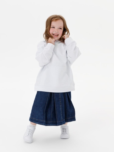 Изображение №6 | Худи детское оверсайз Houdini, белое, 10 лет