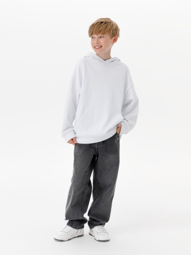 Изображение №10 | Худи детское оверсайз Houdini, белое, 10 лет