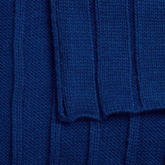 Изображение №4 | Плед Tressa, темно-синий (кобальт)