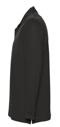 Изображение №3 | Рубашка поло мужская с длинным рукавом Star 170, черная, размер L