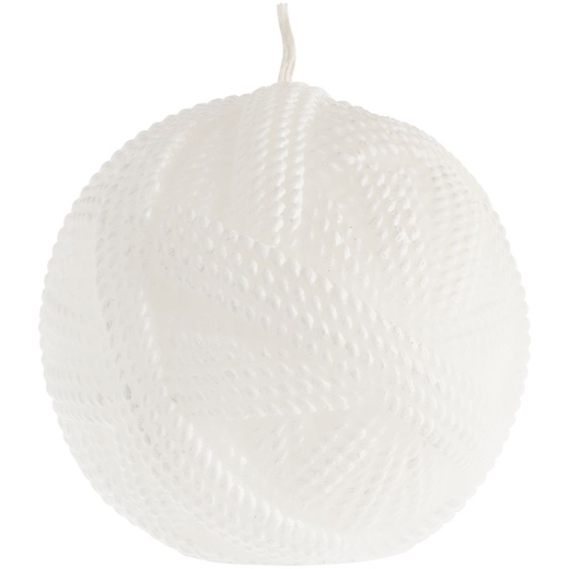 Изображение №1 | Свеча Kniteam, клубок, белый
