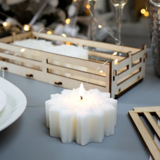 Изображение №2 | Набор свечей Snowflame, 8 см