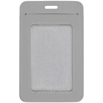 Изображение №1 | Чехол для пропуска Shall Simple, серый