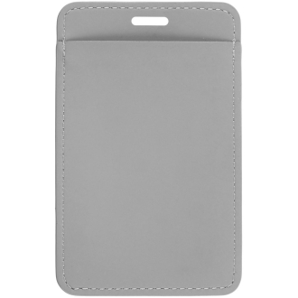 Изображение №2 | Чехол для пропуска Shall Simple, серый