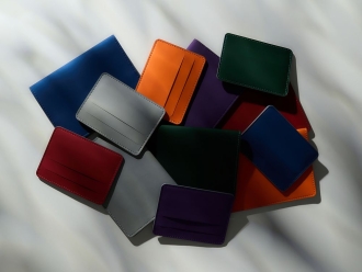 Изображение №7 | Чехол для карточек Shall Simple, серый