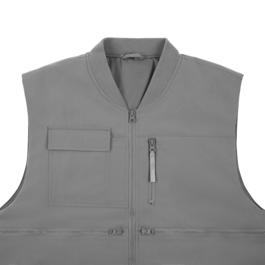 Изображение №3 | Жилет Hard Work, серый, размер XS