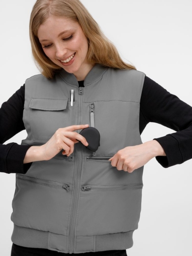 Изображение №13 | Жилет Hard Work, серый, размер XS
