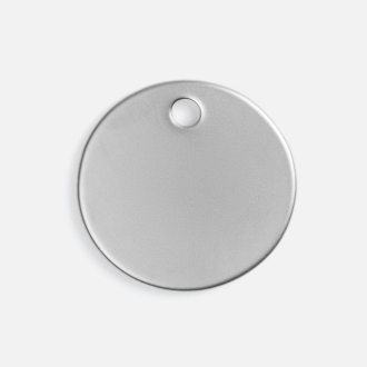 Изображение №1 | Шильдик металлический Alfa Sirkel, серебристый