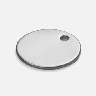 Изображение №2 | Шильдик металлический Alfa Sirkel, серебристый