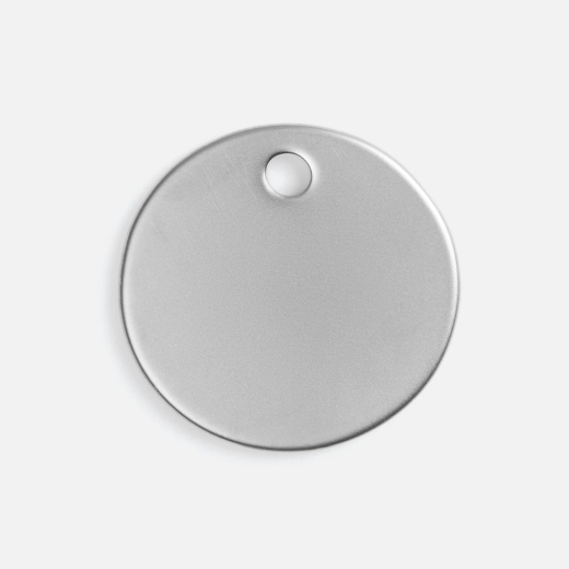 Изображение №1 | Шильдик металлический Alfa Sirkel, серебристый