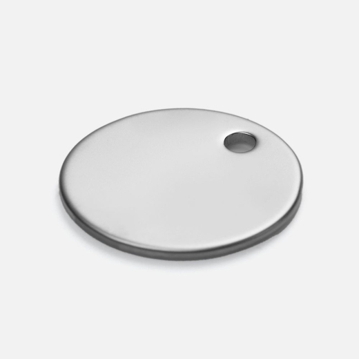 Изображение №2 | Шильдик металлический Alfa Sirkel, серебристый