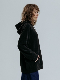 Изображение №11 | Худи унисекс Prima Vista, черное, размер S