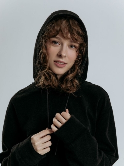 Изображение №13 | Худи унисекс Prima Vista, черное, размер S