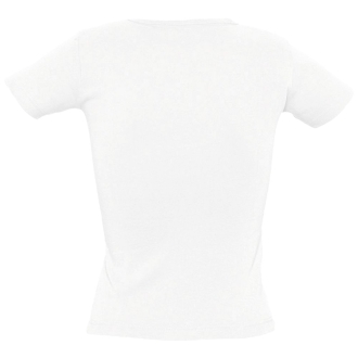 Изображение №2 | Футболка женская с круглым вырезом Lady 220 белая, размер M