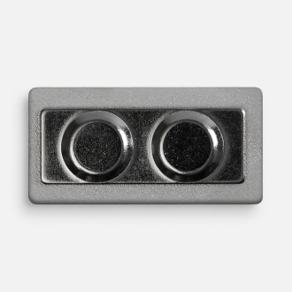 Изображение №2 | Значок Magnet Matto, серебристый