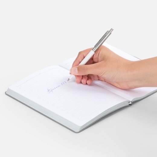 Изображение №4 | Ручка шариковая Senator Point Metal, ver.2, белая