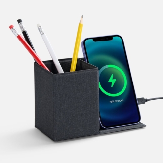 Изображение №1 | Складной органайзер с беспроводной зарядкой Midstream ver.2, серый