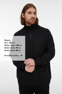 Изображение №7 | Толстовка унисекс S3, черная, размер XS/S