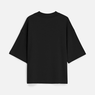 Изображение №10 | Футболка оверсайз унисекс T9, черная, размер XS/S