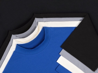 Изображение №12 | Футболка оверсайз унисекс T9, черная, размер XS/S