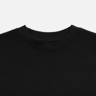 Изображение №4 | Футболка оверсайз Big boss, черная, размер XS/S