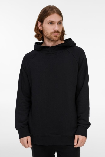 Изображение №1 | Худи унисекс H5, черное, размер XS/S
